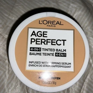 L'Oreal Age Perfect 4 in 1 Tinted Face Balm Foundation, 10 Medium - Picture 1 of 3