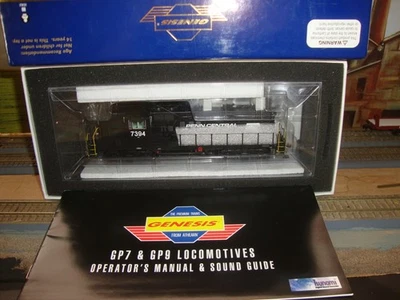 L/N  Athearn Genesis Penn Central  GP9  Factory  Tsunami  Sound DCC #7394 - Image 1 of 4