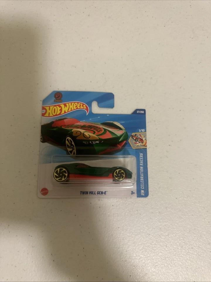 Tarjeta corta verde Hot Wheels Twin Mill Gen-E 27/250 2025 Foto 1 de 1