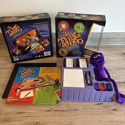 The Big Taboo Board Game (2006) - Family Party (12+) - Complete with Bendy Bob - Image 1 of 4