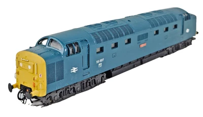 Lima Class 55 DELTIC 55 007 Pinza In BR Colour Blue Livery Tested Runner Unboxed - Image 1 of 4