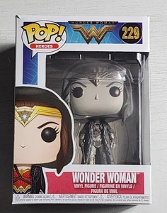 Wonder Woman Black and White 229 DC Funko Pop Vinyl - Picture 1 of 7