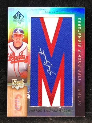 Jarrod Saltalamacchia 2007 SP autêntico pela letra "M" RC novato AUTOMÁTICO /25 - Imagem 1 de 2