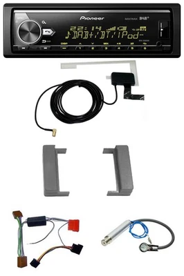 Pioneer Bluetooth DAB USB MP3 Autoradio für Audi A2 A3 8L A4 B5 TT 99-06 Aktivsy - Bild 1 von 4