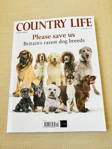 COUNTRY LIFE MAGAZINE 26/03/2025 ‘Please Save Us’ - Britain’s Rarest Dog Breeds. - Picture 1 of 18
