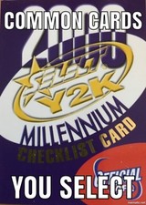 2000 Select Millennium Common Cards - ( You Select )