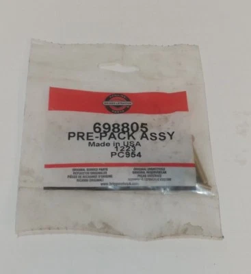 Briggs & Stratton 698805 винты и шайбы предварительно упаковка винт набор / новый и запечатанный PK - Изображение 1 из 2