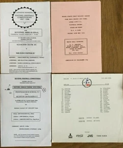 1982-83 13th May England Youth v Spain Youth @ Stoke City Euro SS Programme - Picture 1 of 11