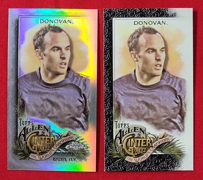 2022 Allen & Ginter Chrome LANDON DONOVAN Mini Refractor + A&G Black Border SP - Image 1 of 2