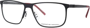 New Porsche Design Eyeglasses Optical Frame 8276 A 57-16-145 Black w/ Case - Picture 1 of 2