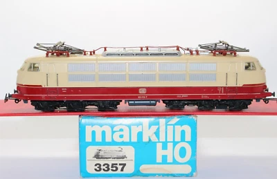 me2998, Alte Märklin Elektrolok BR 103 113-7 DB 80er TOP OVP AC Analog - Bild 1 von 4