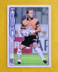 SANDER WESTVELD / REAL SOCIETY / LEAGUE CHIPS 2004 2005 04 05 / MUNDICROMO