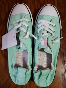 Converse Seafoam türkis mintgrün Damengröße 8 mit Etikett elastische Absätze - Bild 1 von 10