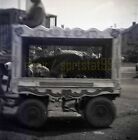 1953 King-Cristiani Circus - Animal Cage in Parade - Vintage Negative