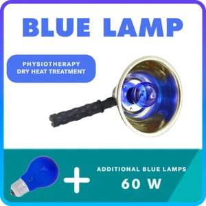 REFLEKTOR MININ LAMPE BLAU TROCKEN HITZE KLAR SONNE HEILBIRNE MEDIZINISCH ANTIBAKTERIELL - Bild 1 von 16