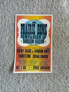 Hatch Show Print A Prairie Home with Garrison Keillor Ricky Skaggs Poster - Picture 1 of 1