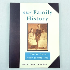Our Family History BLANK / UNUSED Family History Record Book Janet Reakes - Picture 1 of 9