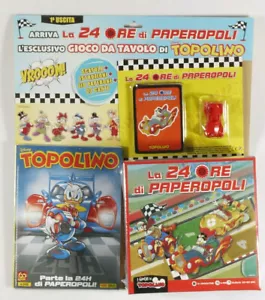 PRL) WALT DISNEY TOPOLINO 3416 LA 24H DI PAPEROPOLI 23 CARTE PLAYING CARDS GIOCO - Foto 1 di 5