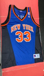 Vintage New York Knicks Patrick Ewing #33 Champion Trikot Gr. 40 - Bild 1 von 6