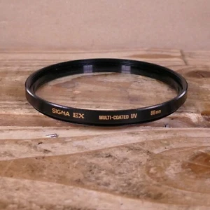 SIGMA EX FILTER MULTI-COATED UV 86MM LENS FILTER - Picture 1 of 4