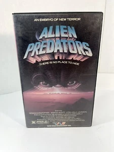 Alien Predators VHS Big Box Clamshell Rare Cult Mutant Horror Comedy 1986 TWE - Picture 1 of 3