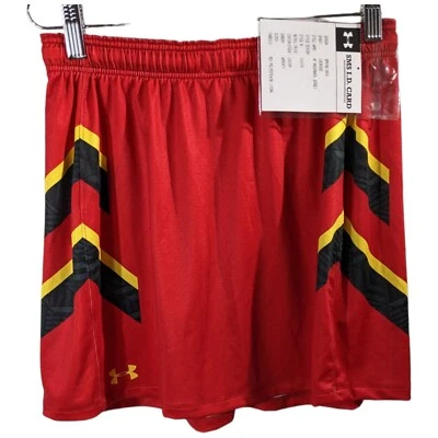 Falda escocesa Maryland Terrapins para mujer juego de lacrosse talla mediana Under Armour roja Foto 1 de 4
