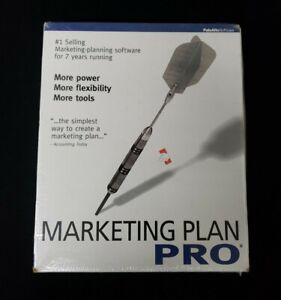 2006 Palo Alto Marketing Plan Pro 9.0 OLD VERSION NEW FACTORY SEALED Windows XP!