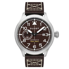 Duxot Men's Altius DX-2024-03 46mm Brown Dial Stainless Steel Watch