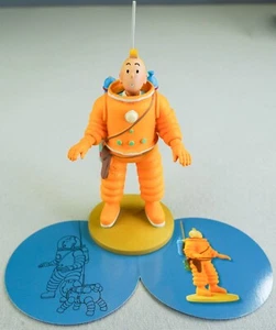 Tintin Figurine Moulinsart 42186: Tintin in Spacesuit Explorers Moon 12cm Model - Picture 1 of 11
