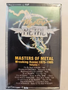 Masters Of Metal -Wreaking Havoc 1975-1985 Vol. 1 1989 Cassette SEALED Rare - Imagen 1 de 8