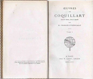 Oeuvres de Coquillart, Nouvelle édition, revue et annotée par M, Charles d' - Picture 1 of 1