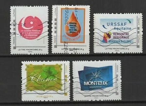 France collection Montimbreamoi un lot de 5 timbres oblitérés /TR9511 - Imagen 1 de 1