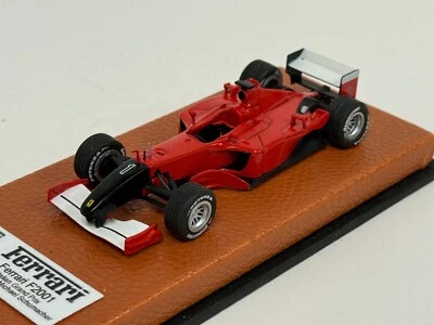 1/43 Ferrari F2001  from 2001 Italian GP  of M.Schumacher Leather base  JPN235 - Image 1 of 4