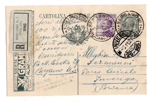 CARTOLINA CON TASSELLO PUBBLICITARIO SOCIETA' NAZIONALE GRAMMOFONO - Picture 1 of 1