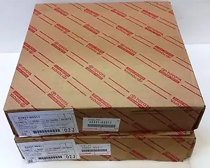 TOYOTA OEM FACTORY REAR BRAKE ROTOR SET 2010-2017 4RUNNER 42431-60311 (x2) - Picture 1 of 1