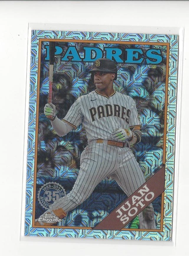 2023 Topps Update '88 Topps Silver Pack Chrome #T88CU69 Juan Soto Padres - Image 1 of 1