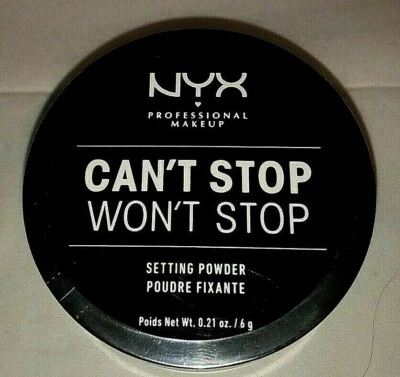 NYX Professional Makeup Can't Stop Won't Stop Setting Powder CSWSSP06 Banana New - Image 1 of 2