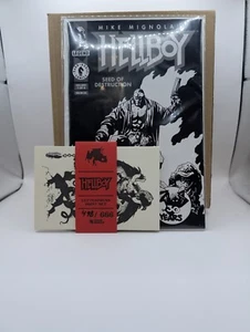 SDCC 2024 HELLBOY Seed of Destruction #1 + LETTERPRESS SET 30th ANNIVERSARY /666 - Picture 1 of 12