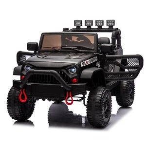 24V Kids Ride on Jeep Four Wheel Suspension 400W Electric Car Toy w/ Remote MP3 - Picture 1 of 20
