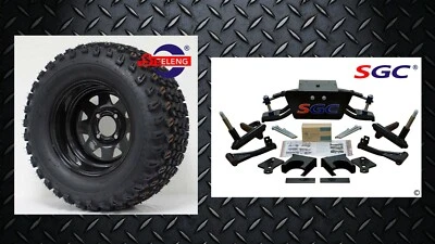 Club Car DS Golf Cart 6" A-Arm Lift Kit + 12" Wheels and 23" Tires (2004.5-up) Foto 1 de 4