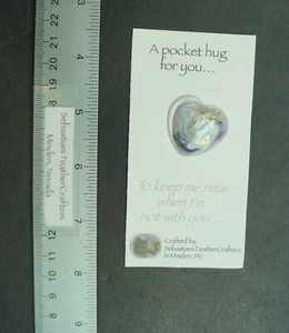Resin Pocket Hug Hand-Made in Minden Nevada USA - Picture 1 of 4
