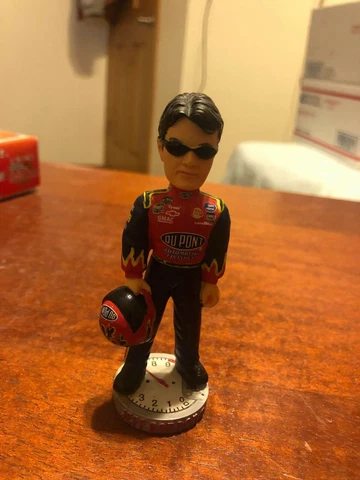 Jeff Gordon 2004 Forever CollectiblesLegends Of The Track Mini Bobblehead No Box Cover