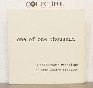 ONE OF ONE THOUSAND - NOT ON ONE LABEL *VARIOUS* - *EX* VINYL LP RECORD 🔥 - Imagen 1 de 2