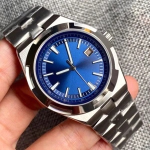 Fit NH35/NH36 Stainless Steel Polished 41MM Watch Case Hand Dial Sapphire Glass - Picture 1 of 43
