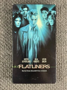 FLATLINERS, JEVIN BACON, KIEFFER SUTHERLAND, JULIA ROBERTS, VHS 1991 - Picture 1 of 2