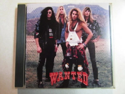 Wanted S/T Self Titled 4 Trk CD 1992 Platinum Label Indie Hard Rock Megarare OOP Foto 1 de 4