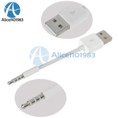 USB Charger Data Sync Cable Lead For Apple iPod Shuffle 1st 2nd Generation - Image 1 of 4