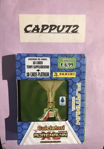 TIN BOX PLATINUM ADRENALYN 2020/21-25 CARDS ESCLUSIVE PANINI ADRENALYN 2020/2021 - Imagen 1 de 2