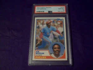 1983 TOPPS TRADED #77T JOE MORGAN PSA 10 - Picture 1 of 2