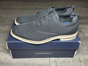 Bruno Marc Footwear Men’s Shoes Breathable Mesh Casual Oxford Black Size 9 New  - Picture 1 of 10